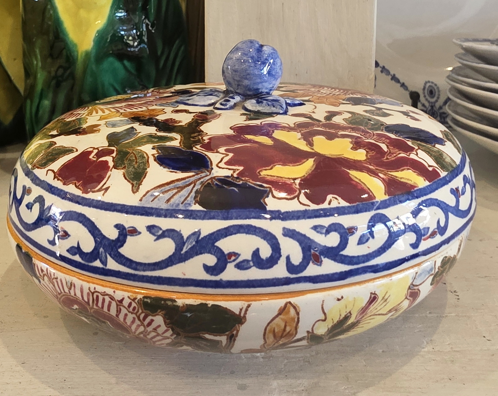 A French Faience Jar